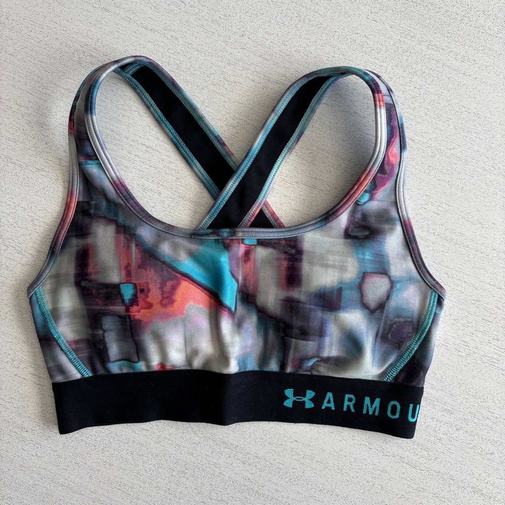 Under Armour Multi-color Cross Back Sports Bra